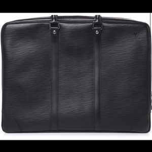 LOUIS VUITTON Epi Porte Documents Voyage Briefcase